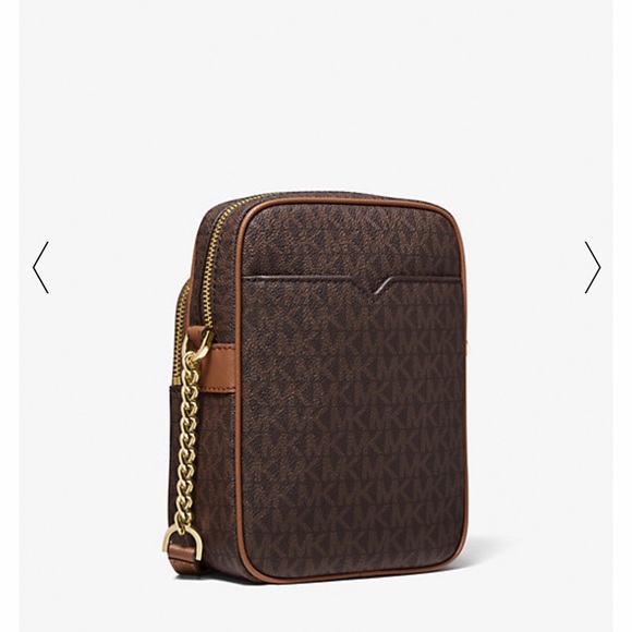 MICHAEL KORS 
Jet Set Travel Medium Logo Crossbody Flight Bag
Style # 35F1GTVC2B - Picture 6 of 16